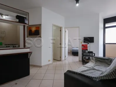 Flat com 1 Quarto à venda, 38m² no Indianópolis, São Paulo