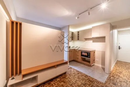 Apartamento com 1 Quarto para alugar, 24m² no Centro, Curitiba
