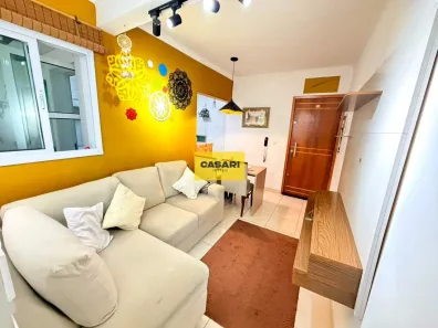 Apartamento com 2 Quartos à venda, 56m² no Vila Valparaíso, Santo André
