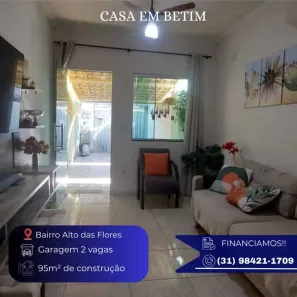Casa com 2 Quartos à venda, 90m² no Alto das Flores, Betim