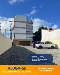 Apartamento com 1 Quarto para alugar, 53m² no Praia do Francês, Marechal Deodoro