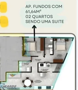 Cobertura com 2 Quartos à venda, 124m² no Iriri, Anchieta