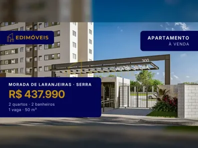 Apartamento com 2 Quartos à venda, 50m² no Morada de Laranjeiras, Serra