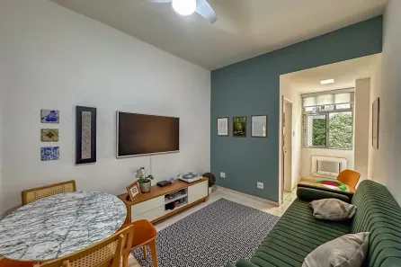 Apartamento com 2 Quartos à venda, 70m² no Laranjeiras, Rio de Janeiro