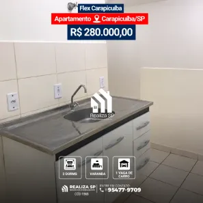 Apartamento com 2 Quartos à venda, 48m² no Vila da Oportunidade, Carapicuíba