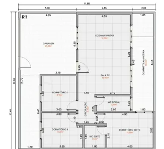 Casa com 3 Quartos à venda, 86m² no Centro, Botucatu