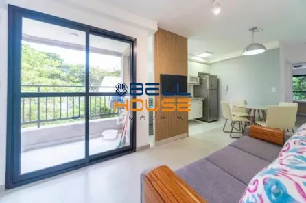 Apartamento com 1 Quarto para alugar, 41m² no Vila Valparaíso, Santo André