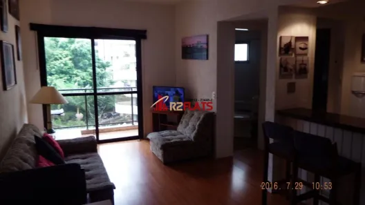 Flat com 1 Quarto para alugar, 42m² no Vila Nova Conceição, São Paulo