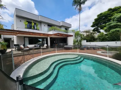 Casa de Condomínio com 4 Quartos para alugar, 480m² no Alphaville Residencial Um, Barueri