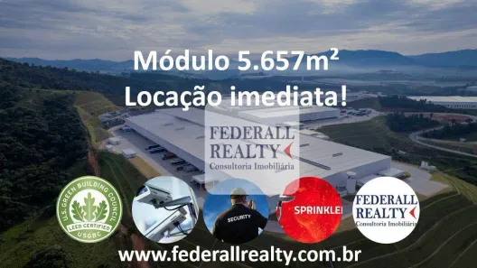 Galpão/Depósito/Armazém para alugar, 5657m² no da Roseira, Extrema