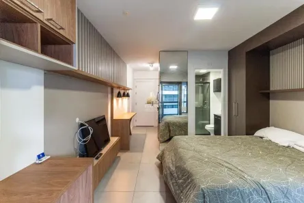 Apartamento com 1 Quarto à venda, 29m² no República, São Paulo