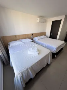 Flat com 1 Quarto para alugar, 23m² no Ponta de Campina, Cabedelo