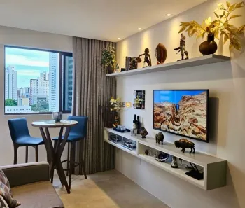 Apartamento com 1 Quarto à venda, 38m² no Boa Viagem, Recife