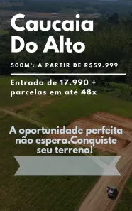 Lote/Terreno à venda, 500m² no Altos de Caucaia (Caucaia do Alto), Cotia