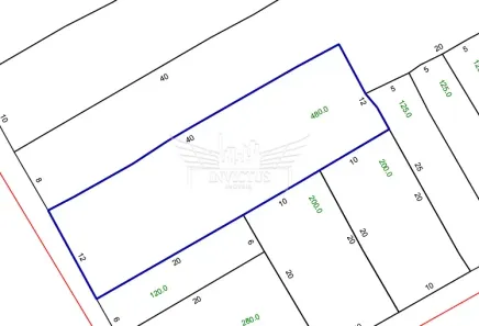 Lote/Terreno à venda, 480m² no Jardim, Santo André