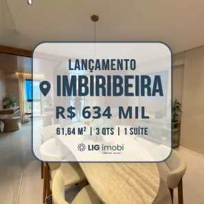 Apartamento com 3 Quartos à venda, 61m² no Imbiribeira, Recife