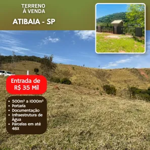 Lote/Terreno à venda, 500m² no Centro, Atibaia