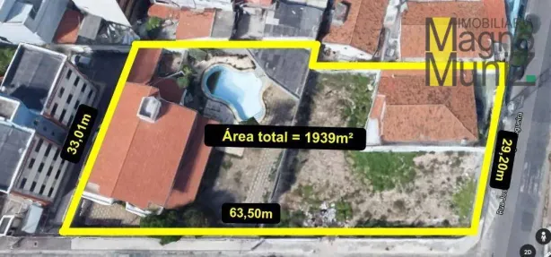 Lote/Terreno à venda, 1939m² no Papicu, Fortaleza