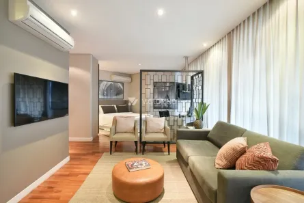 Apartamento com 1 Quarto para venda ou aluguel, 62m² no Vila Olímpia, São Paulo
