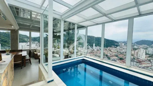 Cobertura com 4 Quartos à venda, 300m² no Marapé, Santos