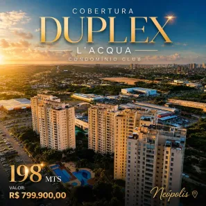 Apartamento com 3 Quartos à venda, 94m² no Neópolis, Natal
