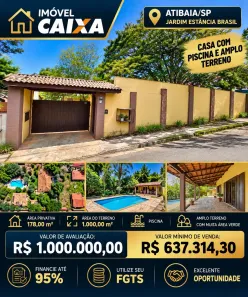 Fazenda/Sítio com 2 Quartos à venda, 178m² no Jardim Estância Brasil, Atibaia