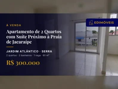 Apartamento com 2 Quartos à venda, 60m² no Jardim Atlântico, Serra