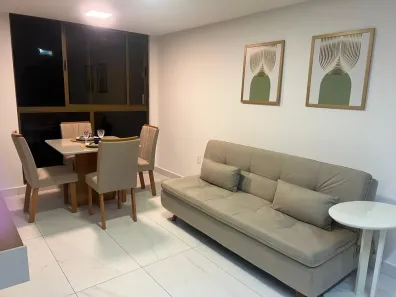 Flat com 1 Quarto para alugar, 43m² no Cabo Branco, João Pessoa