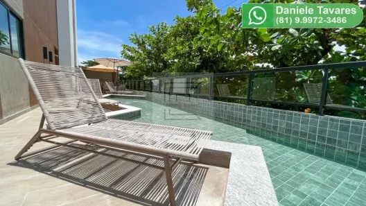 Flat com 1 Quarto à venda, 26m² no Porto de Galinhas, Ipojuca