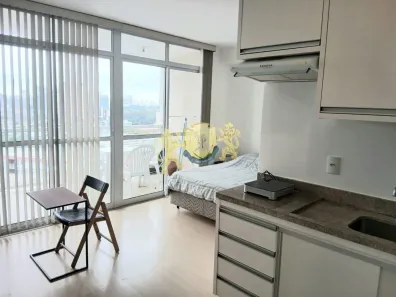 Flat com 1 Quarto para alugar, 35m² no Real Parque, São Paulo