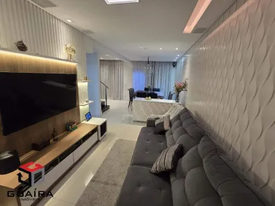 Casa de Condomínio com 3 Quartos à venda, 133m² no Bangú, Santo André