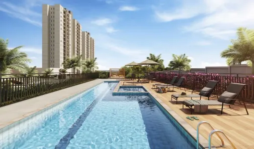 Apartamento com 2 Quartos à venda, 46m² no Jardim Pompéia, Indaiatuba