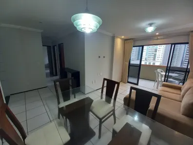 Apartamento com 3 Quartos para alugar, 92m² no Ponta do Farol, São Luís