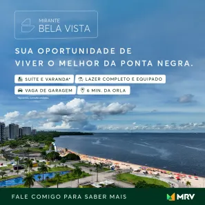 Apartamento com 2 Quartos à venda, 38m² no Ponta Negra, Manaus