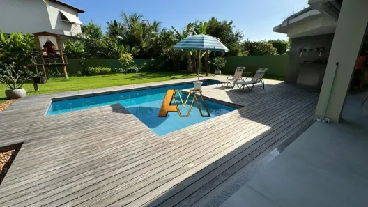 Casa de Condomínio com 4 Quartos à venda, 320m² no Busca Vida (Abrantes), Camaçari