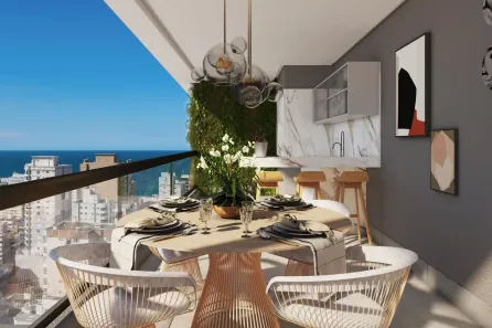 Apartamento com 3 Quartos à venda, 142m² no Meia Praia, Itapema