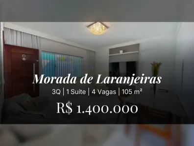 Casa com 3 Quartos à venda, 105m² no Morada de Laranjeiras, Serra