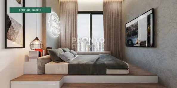 Flat com 1 Quarto à venda, 27m² no Boa Viagem, Recife