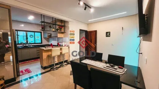 Sobrado com 4 Quartos à venda, 122m² no Vila Camilópolis, Santo André