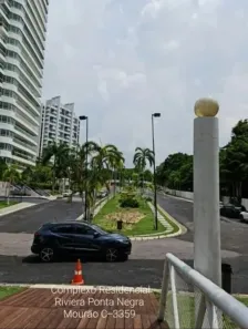Apartamento com 3 Quartos para alugar, 211m² no Ponta Negra, Manaus