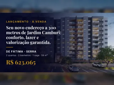Apartamento com 2 Quartos à venda, 59m² no de Fátima, Serra