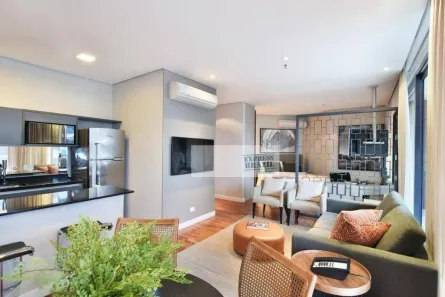 Apartamento com 1 Quarto para venda ou aluguel, 65m² no Vila Olímpia, São Paulo