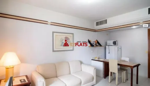 Flat com 1 Quarto para alugar, 33m² no Cidade Monções, São Paulo