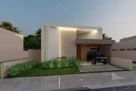 Casa de Condomínio com 3 Quartos à venda, 120m² no Centro, Barra dos Coqueiros