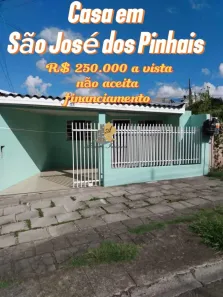 Casa com 2 Quartos à venda, 50m² no Quississana, São José dos Pinhais