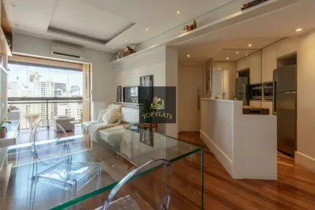 Flat com 1 Quarto para alugar, 40m² no Vila Nova Conceição, São Paulo