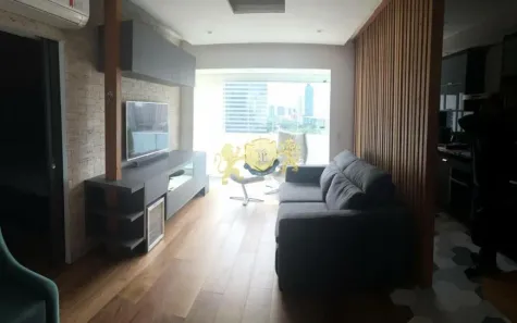 Flat com 1 Quarto à venda, 51m² no Santo Amaro, São Paulo