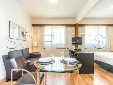 Flat com 1 Quarto à venda, 34m² no Paraíso, São Paulo