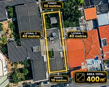 Lote/Terreno à venda, 407m² no Vila Bastos, Santo André