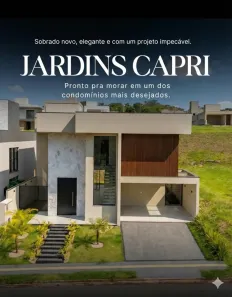 Casa de Condomínio com 4 Quartos à venda, 255m² no Jardins Capri, Senador Canedo